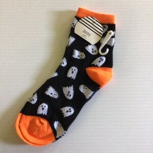 Halloween Ghost Socks - Size 9-11